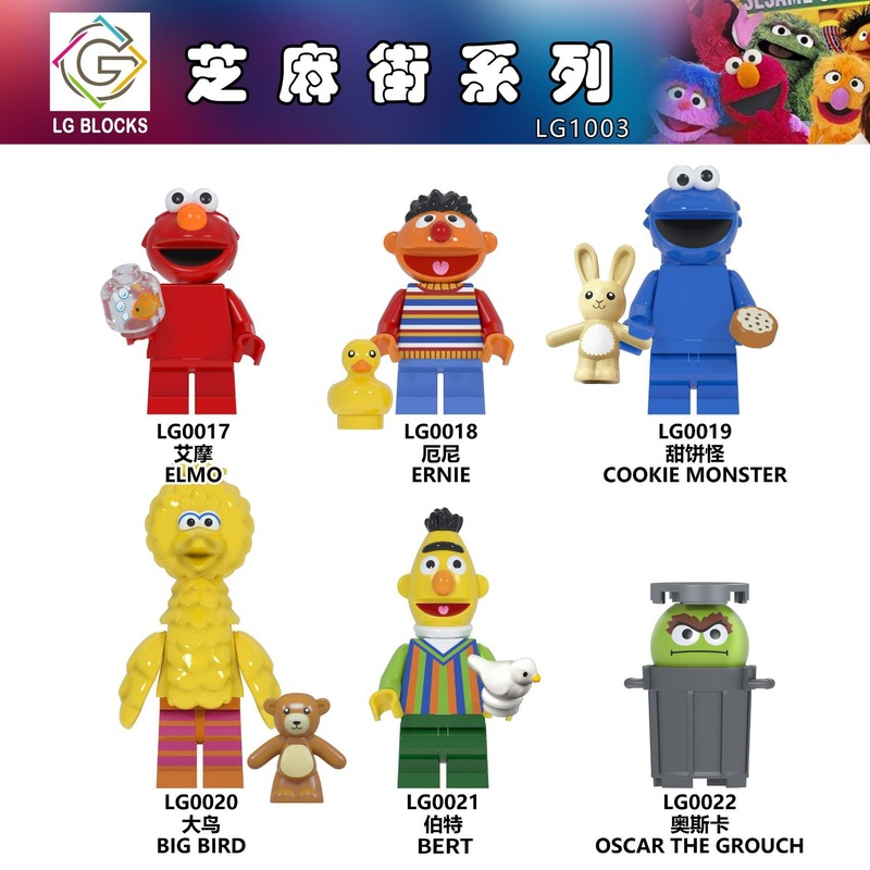 LG1003 Sesame Street Minifigures – Joy Bricks