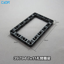 5pcs 39794 Liftarm  Modified Frame Thick 7x11 Open Center