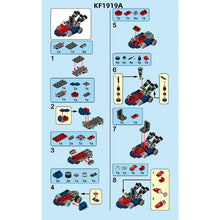 KF6186A Yoshi Luigi Mario Minifigures