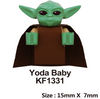 BABY YODA minifigures X1533 KF1331