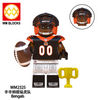 WM6135 Football Series Chicago Bears Seattle Seahawks Minifigures