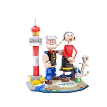 1209+PCS PANTASY 86401 Popeye Poppy And Olive Oyl
