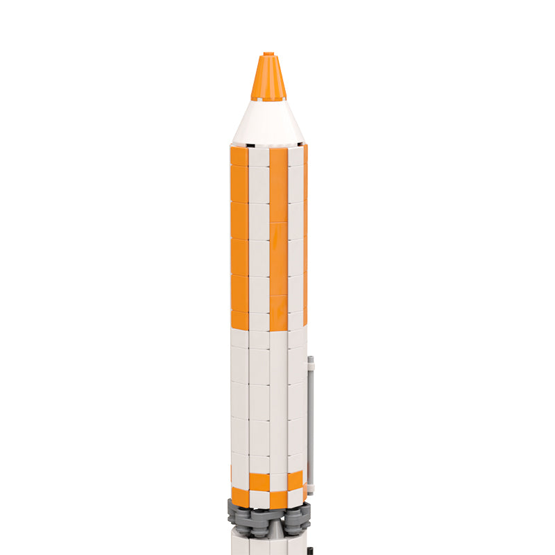 638PCS MOC-104466 1:110 Zenit - 2 Rocket