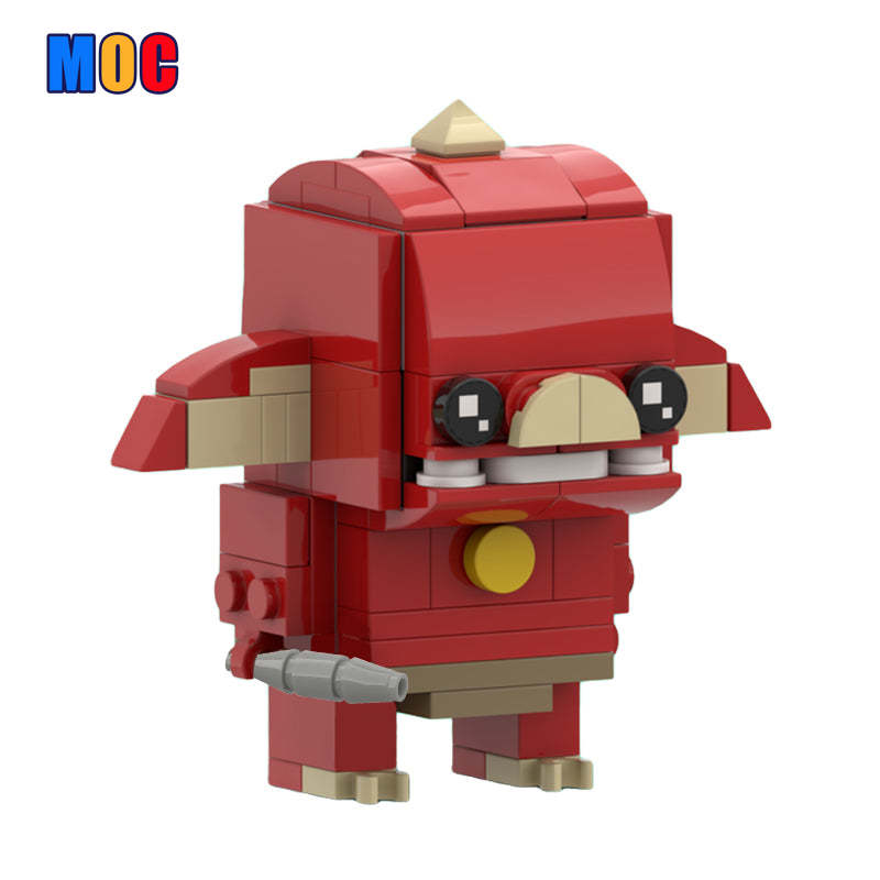 98PCS MOC-63737 Red Bokoblin Brickheadz