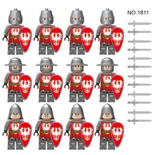 Medieval Ancient Rome Series Knight Military Castle Minifigures