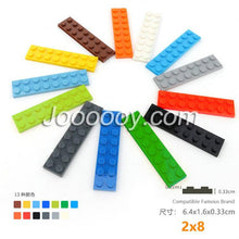 10 pcs 2*8 plates MOC bricks 3034