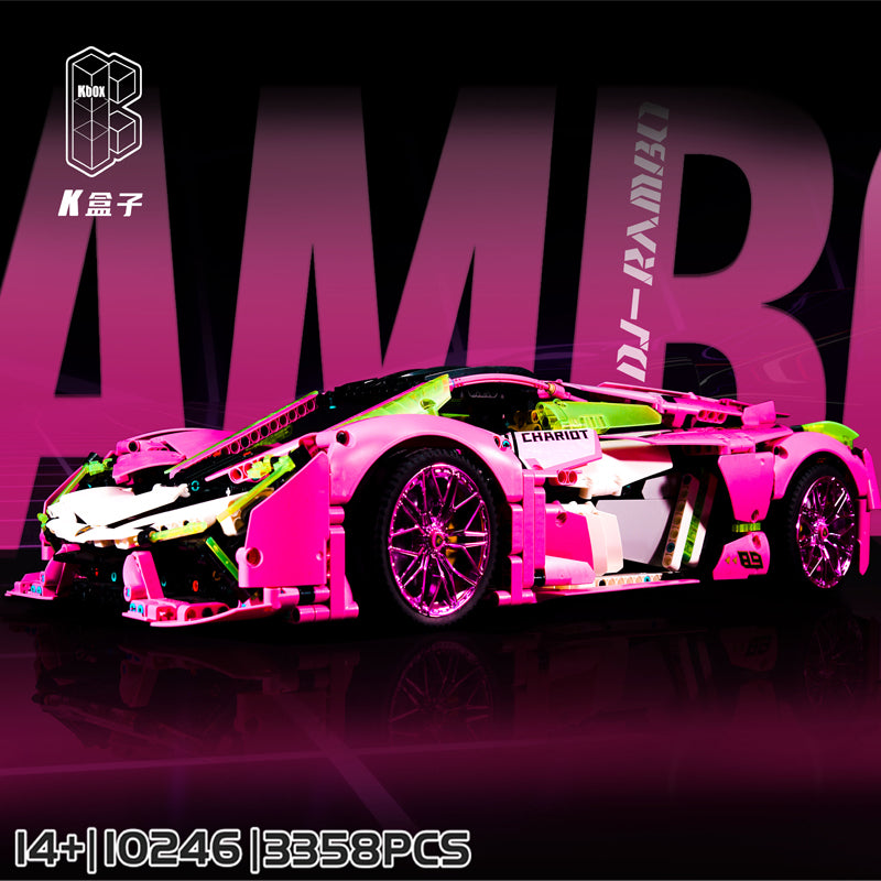 3358PCS Kbox 10246 Lamborghini Terzo Millennio Cyber 1:8