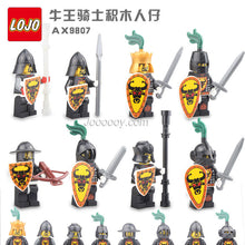LOJO AX9807 Bull King Knight Minifigure