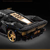 3778pcs T006-2 Ferrari Daytona SP3 Black Gold