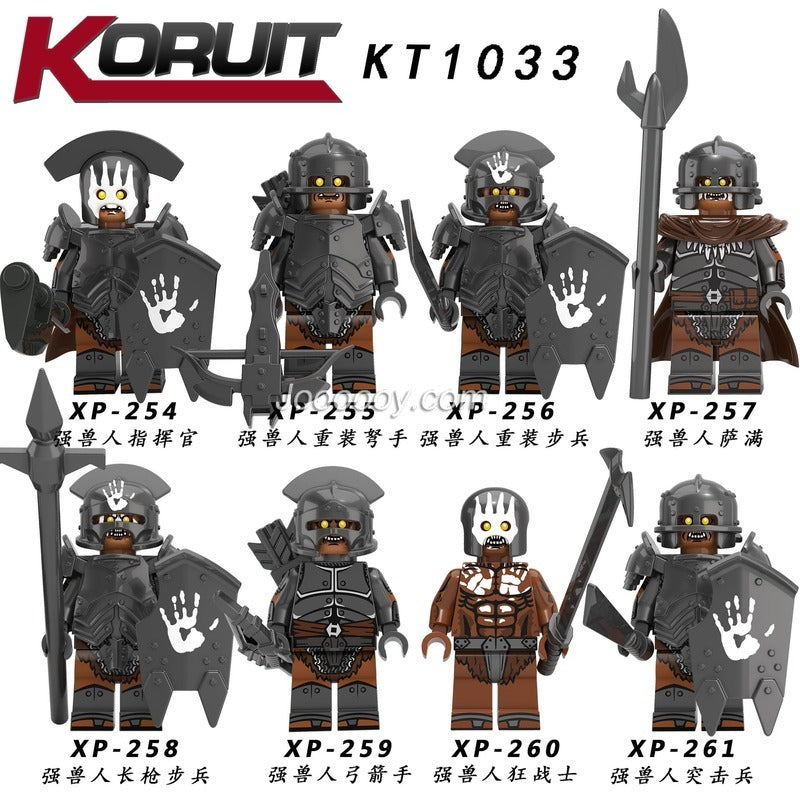 KT1033 L059 L060 L083 The Lord Of The Rings minifigures – Joy Bricks