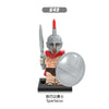 X0164 medieval egypt roman soldier series spartan warrior