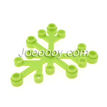 10 pcs 6*5 Plant Leaves MOC bricks 2417