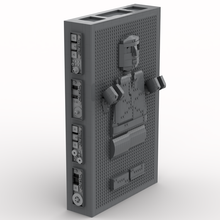 1717PCS MOC-94303 HanSolo in Carbonite Mega Figure