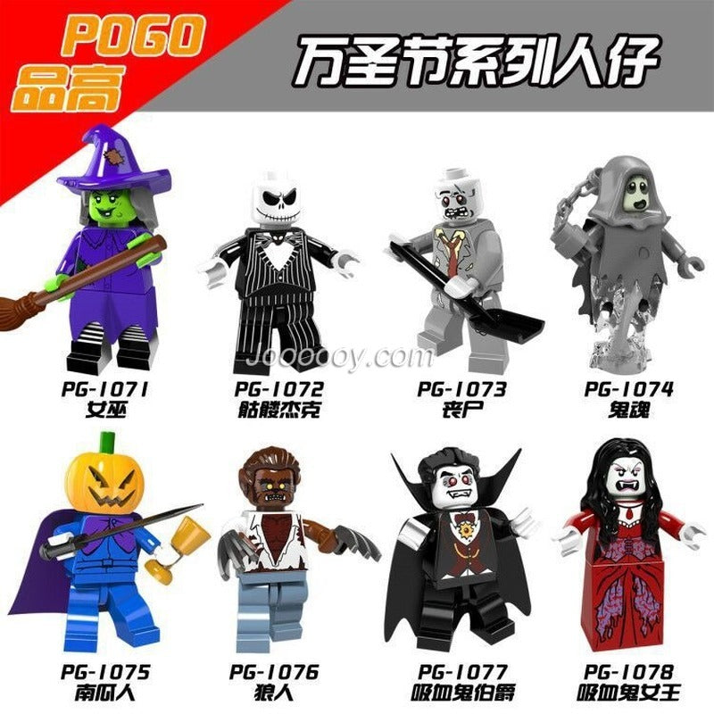 PG8080 Halloween witch vampire skull minifig – Joy Bricks