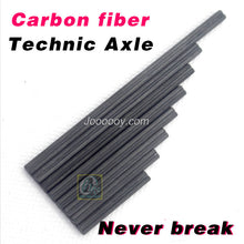 4pcs MOC Carbon fiber Technic Axle 4519 3705 32073 3706