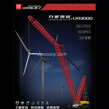 4318 PCS MOULDKING 17015 Crawler Crane Liebherr LR13000