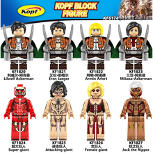 KF6174 Anime Series Colville Allen Giantess Minifigures