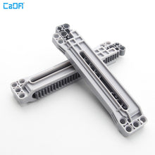 2sets 18940+18942 Gear Rack 1x14x2 Housing with Axle and Pin Holes