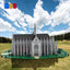 (Gobricks version) 800pcs+ MOC Saint Remy's Cathedral in Reims, France