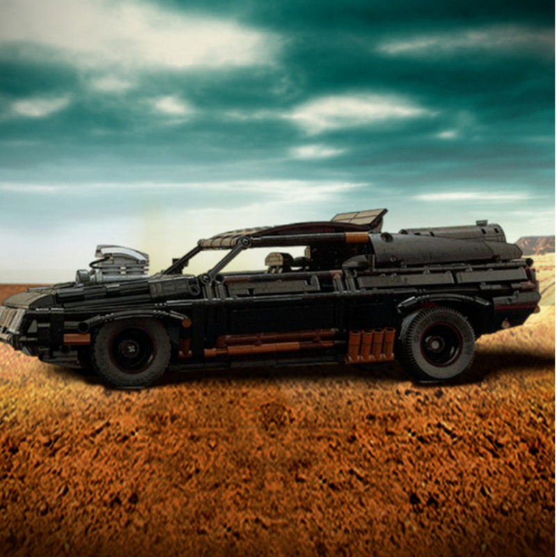 Gobricks version) 1510pcs MOC-35846 mad max Black Interceptor Gobricks version) 1510pcs MOC-35846 mad max Black Interceptor