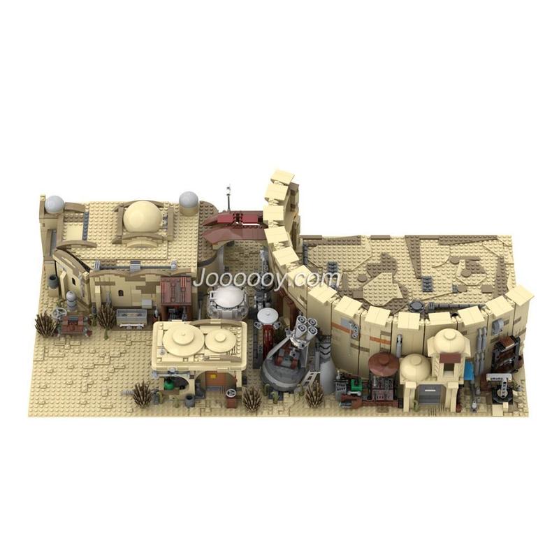 MOC-41406 Mos Eisley Spaceport from A New Hope for LEGO 75257 and 75271
