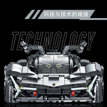 1512PCS XMORKmodel 023027-1 Lamborghini Terzo Millennio 1:14