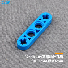 20pcs Cada 32449 63782 Liftarm Thin 1 x 4 - Axle Holes technic parts