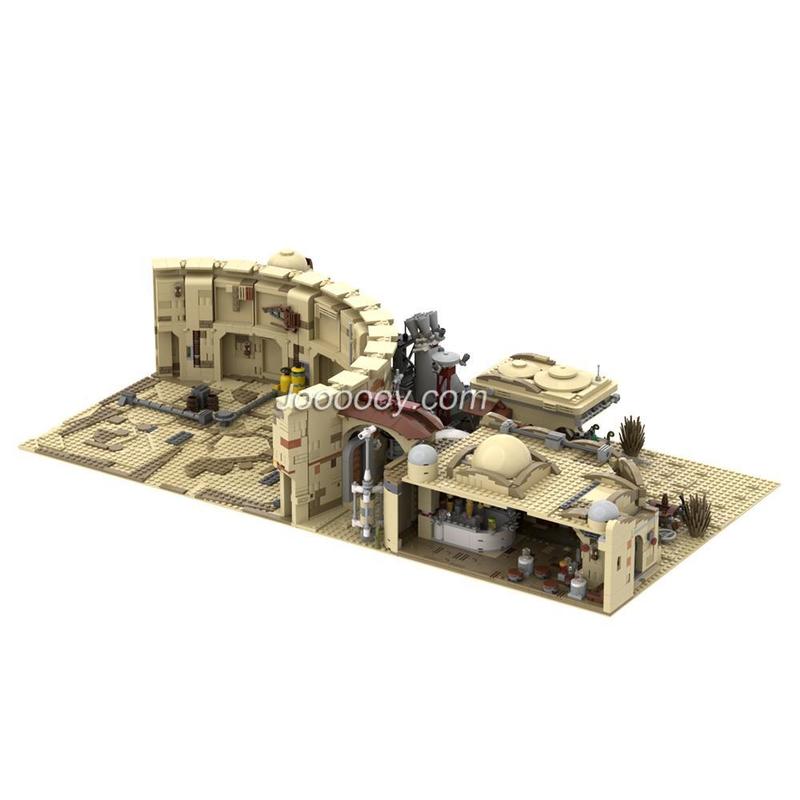 MOC-41406 Mos Eisley Spaceport from A New Hope for LEGO 75257 and 75271