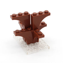 10pcs 1*3*2 trunk MOC bricks