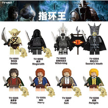 TV6401 TV6402  Lord of the Rings Orcs Orcs Sauron Goblin Minifigures