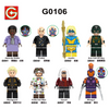 G0106 Superhero Series The Thinker Javelin Polka Dot Man Minifigures