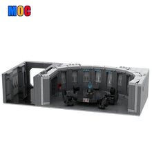1296pcs MOC-40358 Death Star Conference Room with Hallway MOC