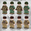 JA015-018  JC013-016 Volunteer Army Minifigures