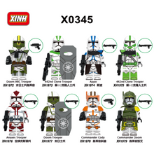 X0345 star wars series commander cavalry apocody minifigures