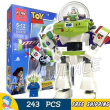 243pcs SY941 Buzz Lightyear Mech Robots