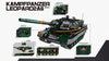 1238PCS XB06042 Cougar Armored Vehicle Tanke