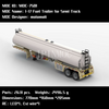 2085PCS MOC-6138 Peterbilt 389 & 2631PCS MOC-7501 1:17 Fuel Trailer