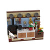 140+PCS MOC-115806 MOC-116474 A Muppet Theatre Scene Veterinarian's Hospital Swedish Chef's Kitchen Compatible 71033 The Muppet Show Theater