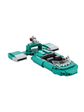 589 pcs MOC-145255 Seraph-class Urban Security Landspeeder (Dark Turquoise)