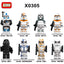 X0305 Star Wars Series Stormtrooper clone trooper Minifigures