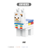 X0311 minecraft  Skeleton Horse Alpaca Ender Dragon minifigures