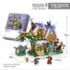 783PCS LOZ1233 Halloween Hut (mini bricks)