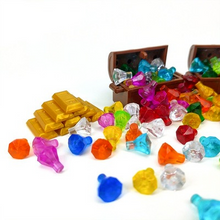 100g(about 500pcs）Rock 1x1 Jewel 24 Facet 30153