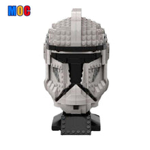 729PCS MOC-73530 Phase 1 Clone Helmet