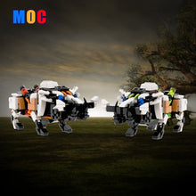 (Gobricks version) 594 pcs MOC-156073 Fire and Acid Bristlebacks from Horizon Forbidden West