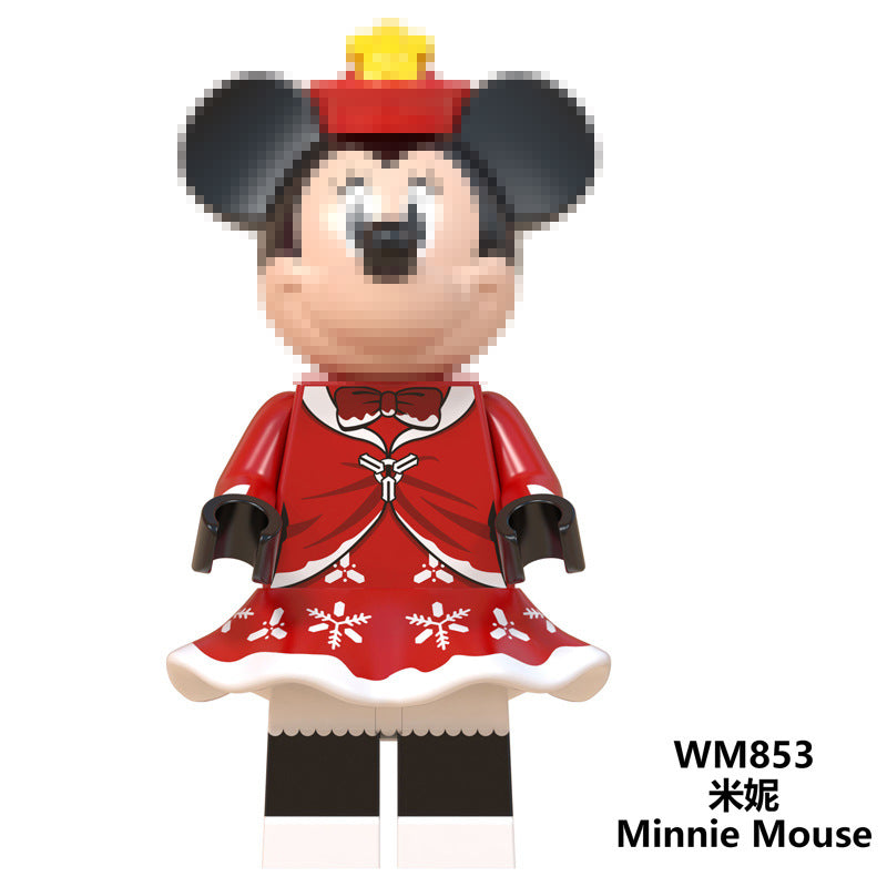 WM6076 Christmas minifigures