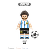 G0103 Football World Cup Series Ronaldo Benazema  Messi Minifigures