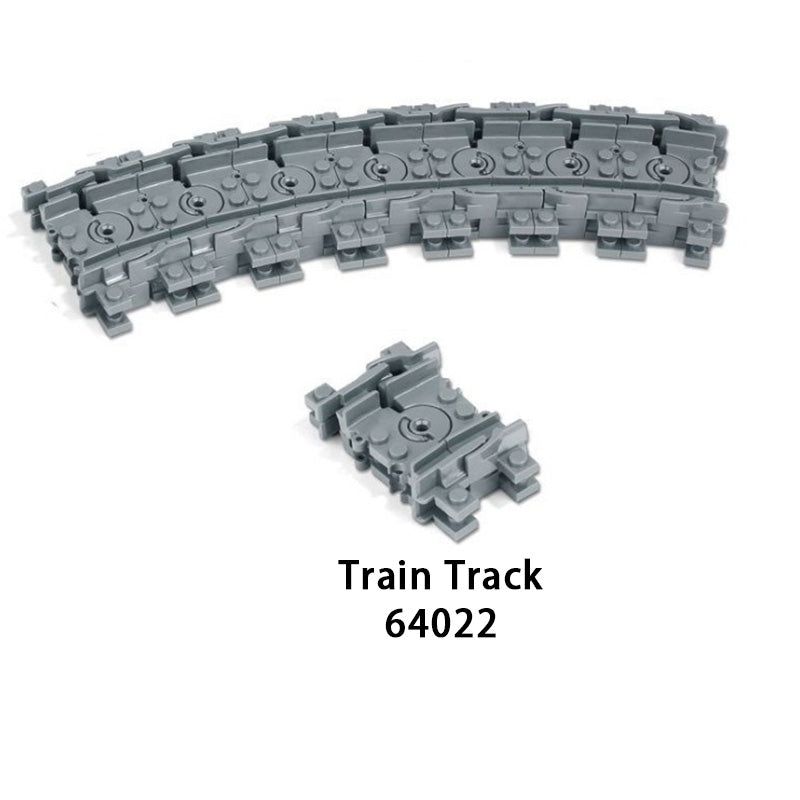 Leic City Train Straight Track Set 20Pcs Building Blocks Extention