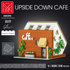 3118PCS MORK 10209 Upside Down Cafe(with Light)