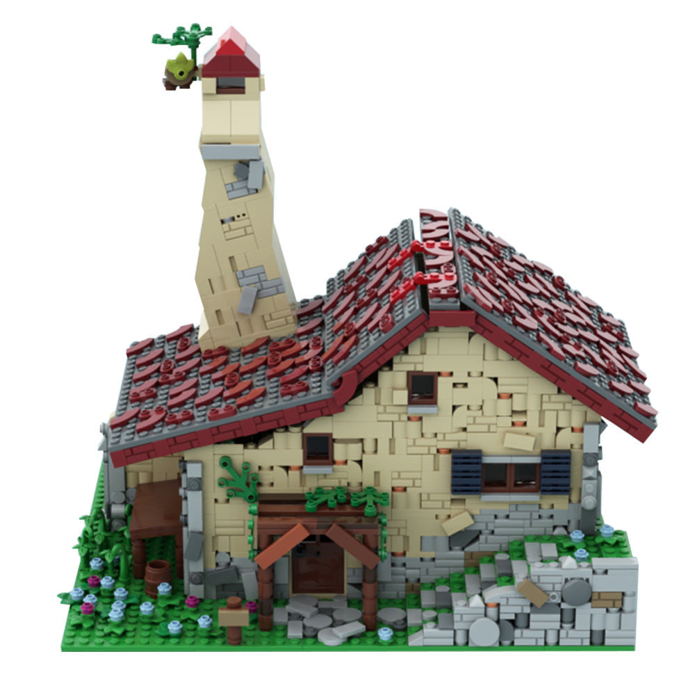 The Legend of Zelda: Breath of the Wild House and Scenes in LEGO 